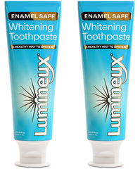 Lumineux Teeth Whitening Toothpaste 3.75 oz two-pack packaging front