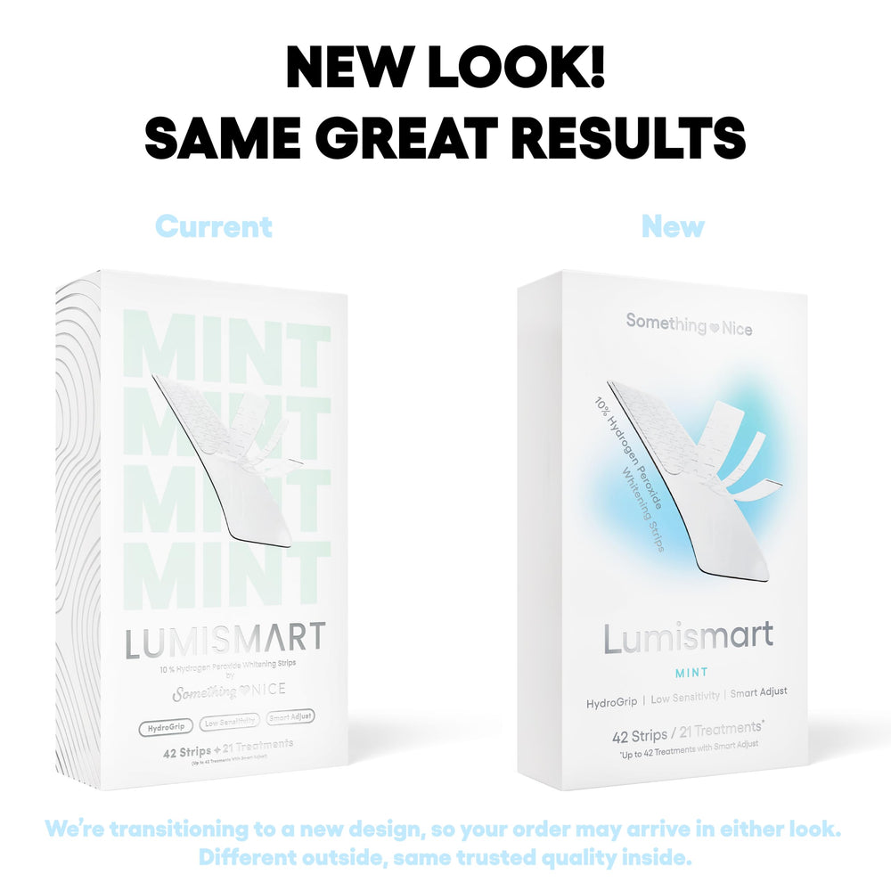 Enamel-safe whitening strips with dentist-designed technology