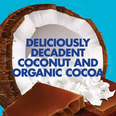 LUNA Bar Chocolate Dipped Coconut ingredients closeup showcases gluten-free, natural components.