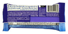 Non-GMO logo on LUNA BAR wrapper