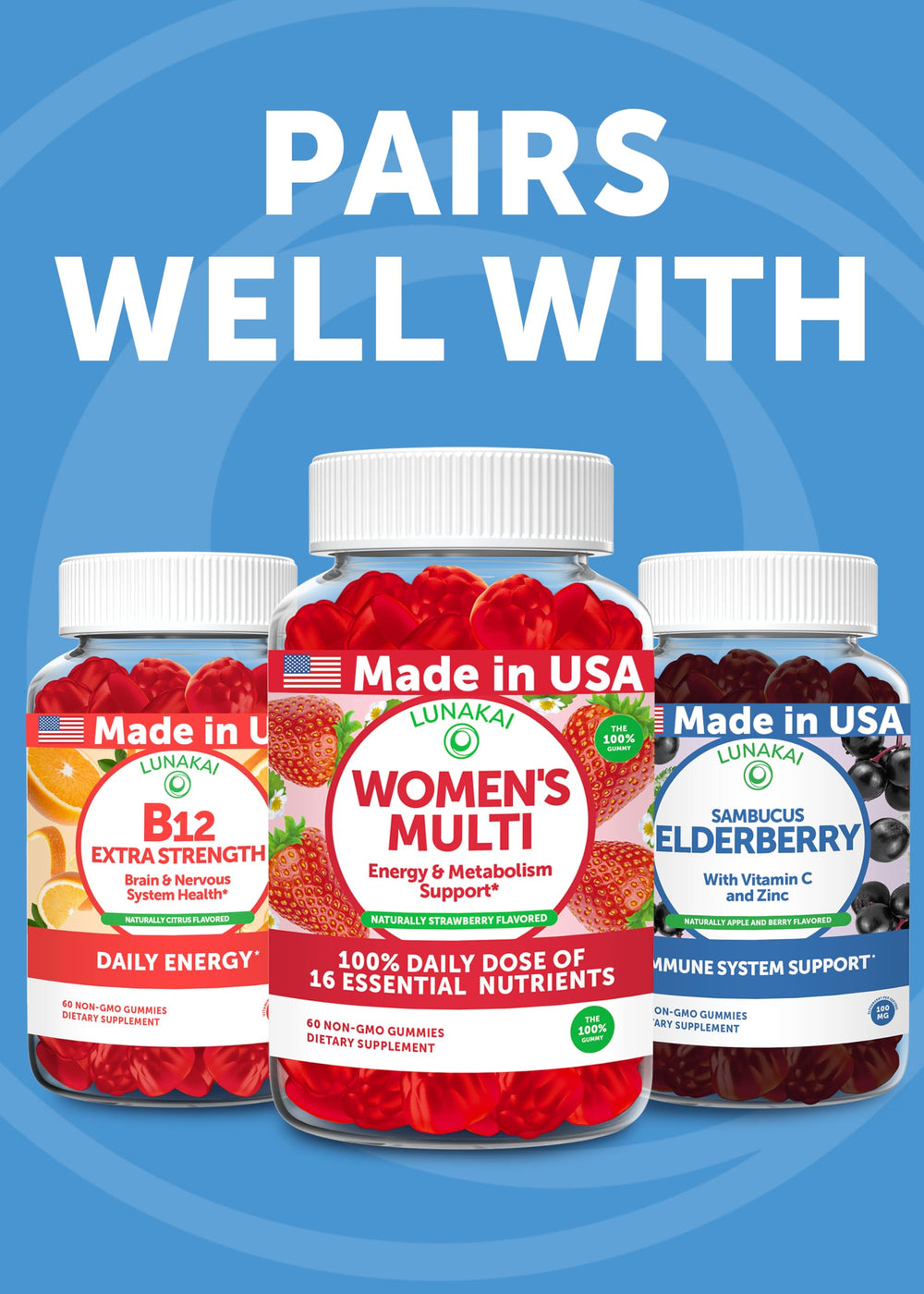 60-count bottle label with nutrition details