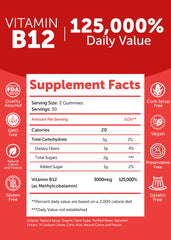 Ingredients and supplement facts for Lunakai gummies