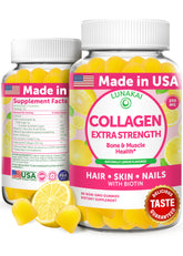 Lunakai Collagen Gummies bottle - 60 count, USA made