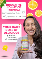 Nutrition label showing 200 mg hydrolyzed collagen per gummy