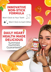 Back of Lunakai CoQ10 Gummies bottle with nutrition facts