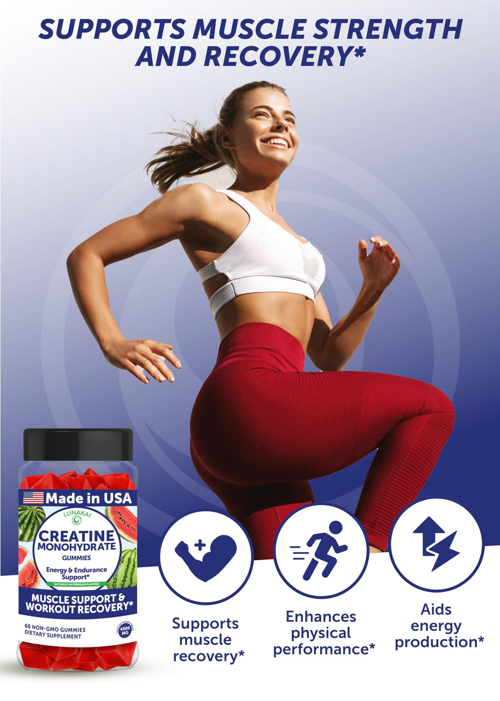 Dosage guidance for 2–3 gummies per day