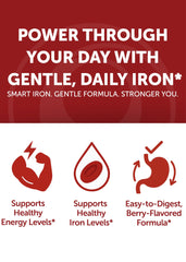 Daily use Lunakai iron gummies for energy and endurance