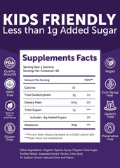 Ingredients close-up showing non-GMO, vegan, gluten-free