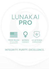GMP facility line with bottles reflecting Lunakai third‑party testing trust