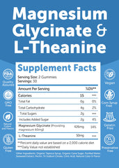 Delicious tropical-flavored magnesium glycinate gummies