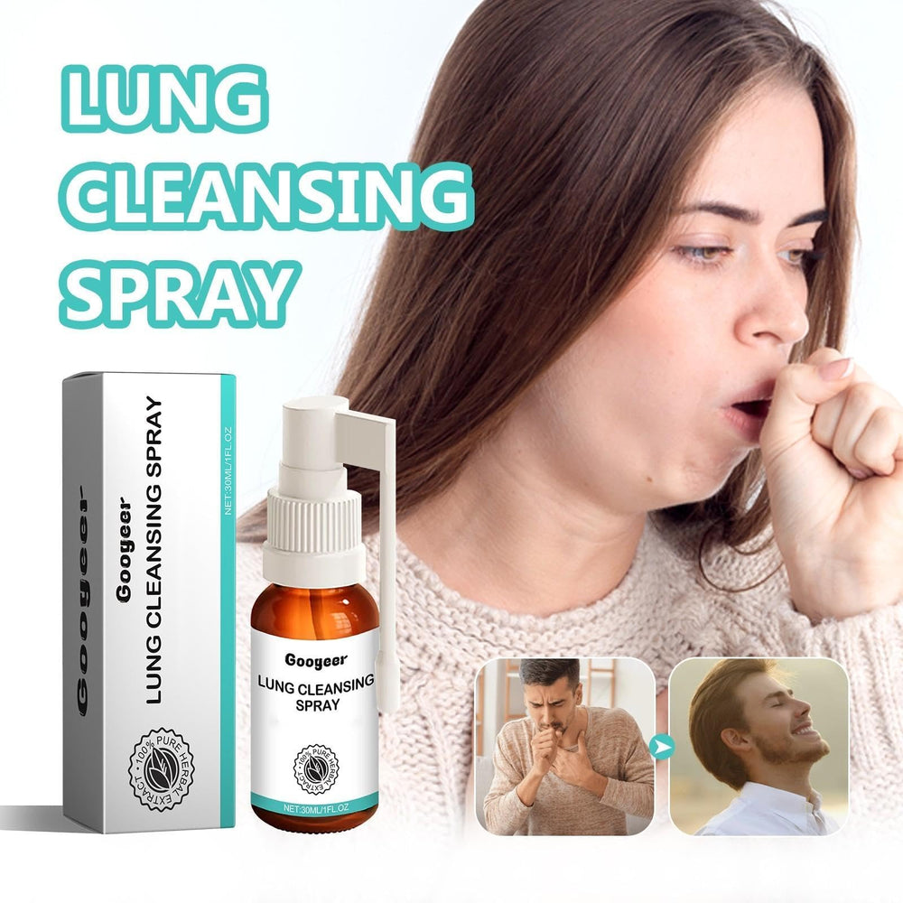 Box packaging for Lung Cleansing Spray