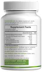 Product bottle displaying 300 softgels per bottle
