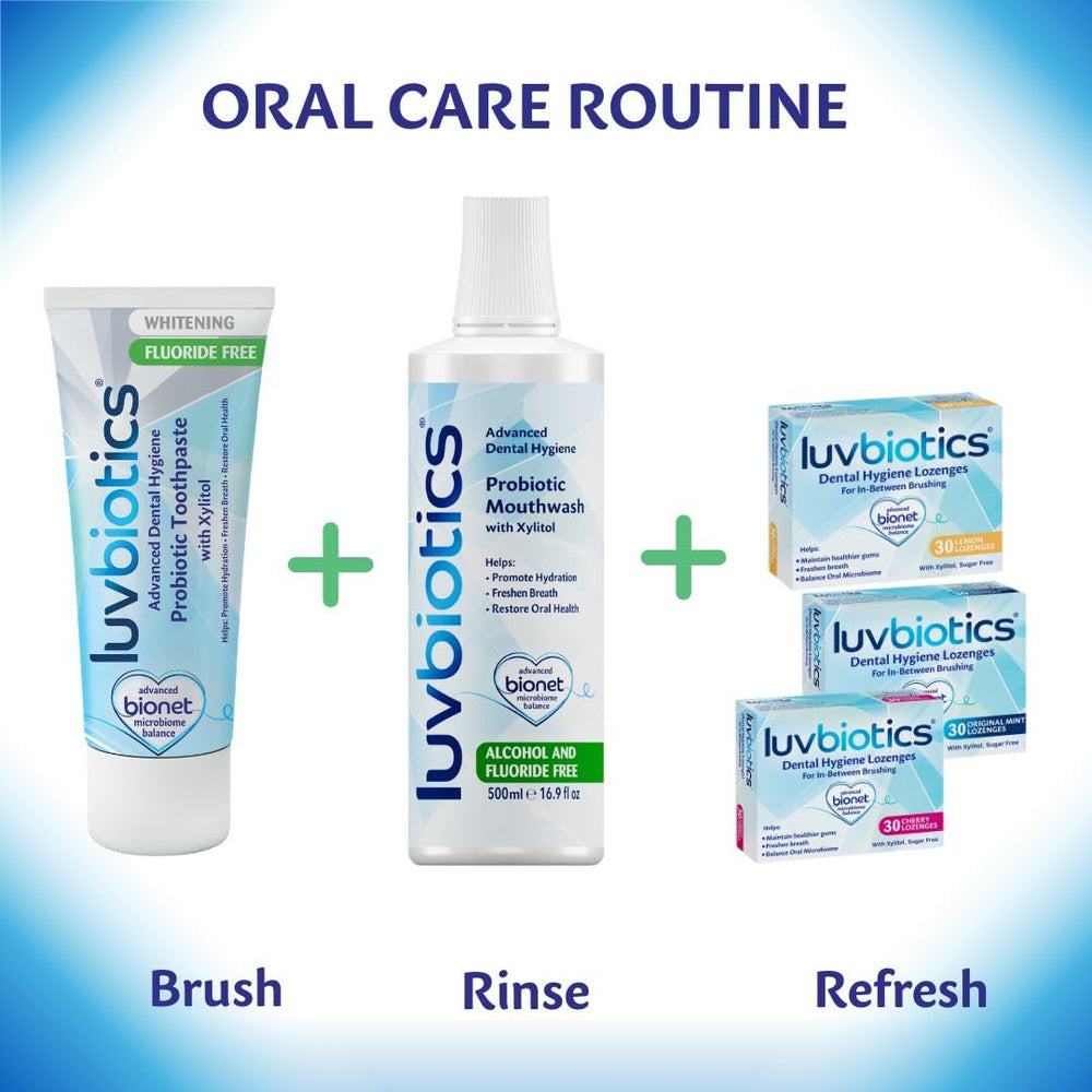 Toothpaste with Aloe Vera and probiotic formula