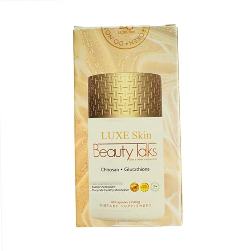 Chitosan Glutathione 60 caps bottle label close-up