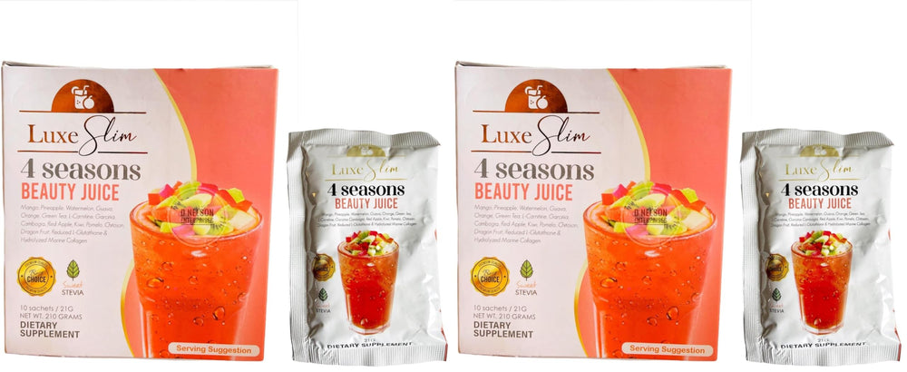 Luxe Slim 4 Seasons Beauty Juice sachet pack – 21g, 10 sachets, pack of 2