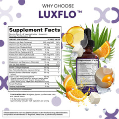Supplement bottle showing vitamins and minerals
