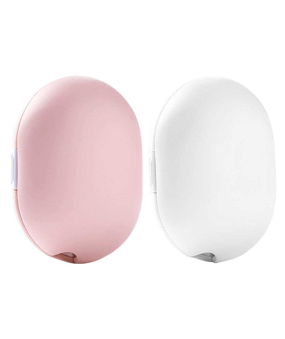 LVNJEISHX toothbrush case with stand - closed, compact design