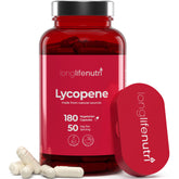 Bottle of Lycopene 50 mg 180 vegetarian capsules