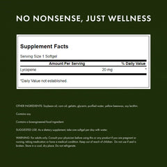 Heart health concept with Lycopene