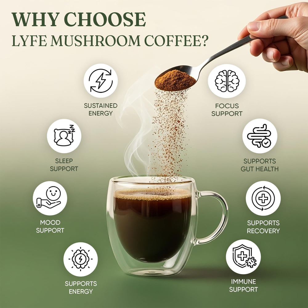 Lions Mane mushroom coffee product image