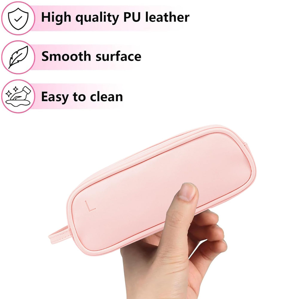 Compact travel-ready design showing 7.9 x 2.8 inch footprint