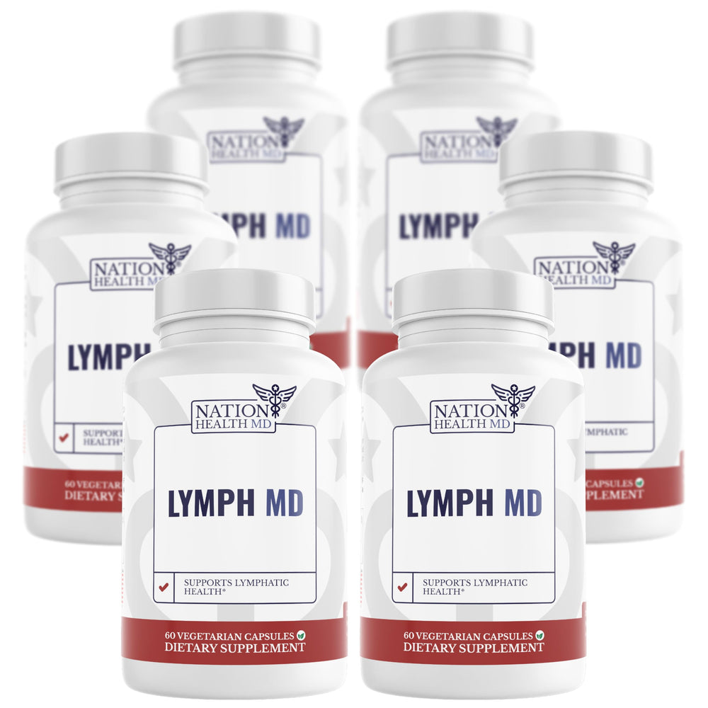 Lymph MD bottle with 360 capsules