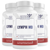 Lymph MD bottle front view with label