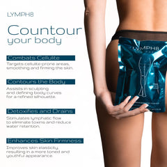 LYMPH8 pre soaked wrap pouch shows convenient single use packaging.