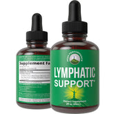 Lymphatic Drainage Drops bottle with sugar-free formula