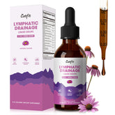 Bottle of Lymphatic Drainage Drops for immune and lymph system support