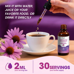 Echinacea and elderberry among the ingredients