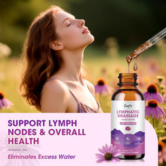 Vegan, Non-GMO Lymphatic Drainage Drops packaging