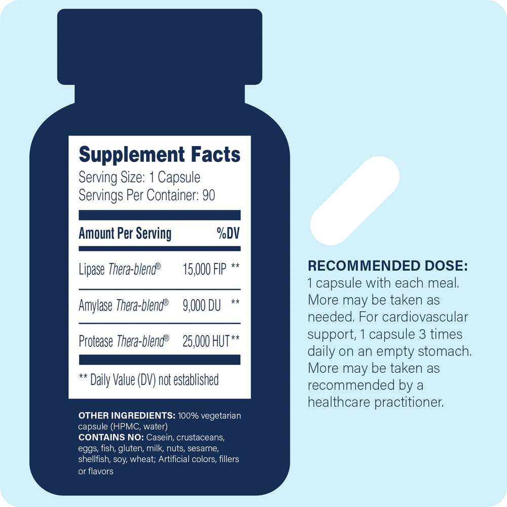 Lypo Optimize label showing vegan and kosher certifications