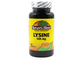 Lysine 500 mg bottle – 100 tablets