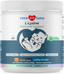L-Lysine powder for cats 900mg per scoop