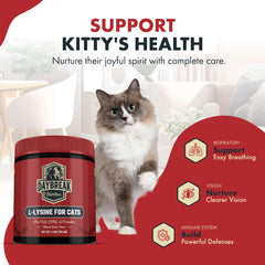 DMG 50 mg included for feline immune defense
