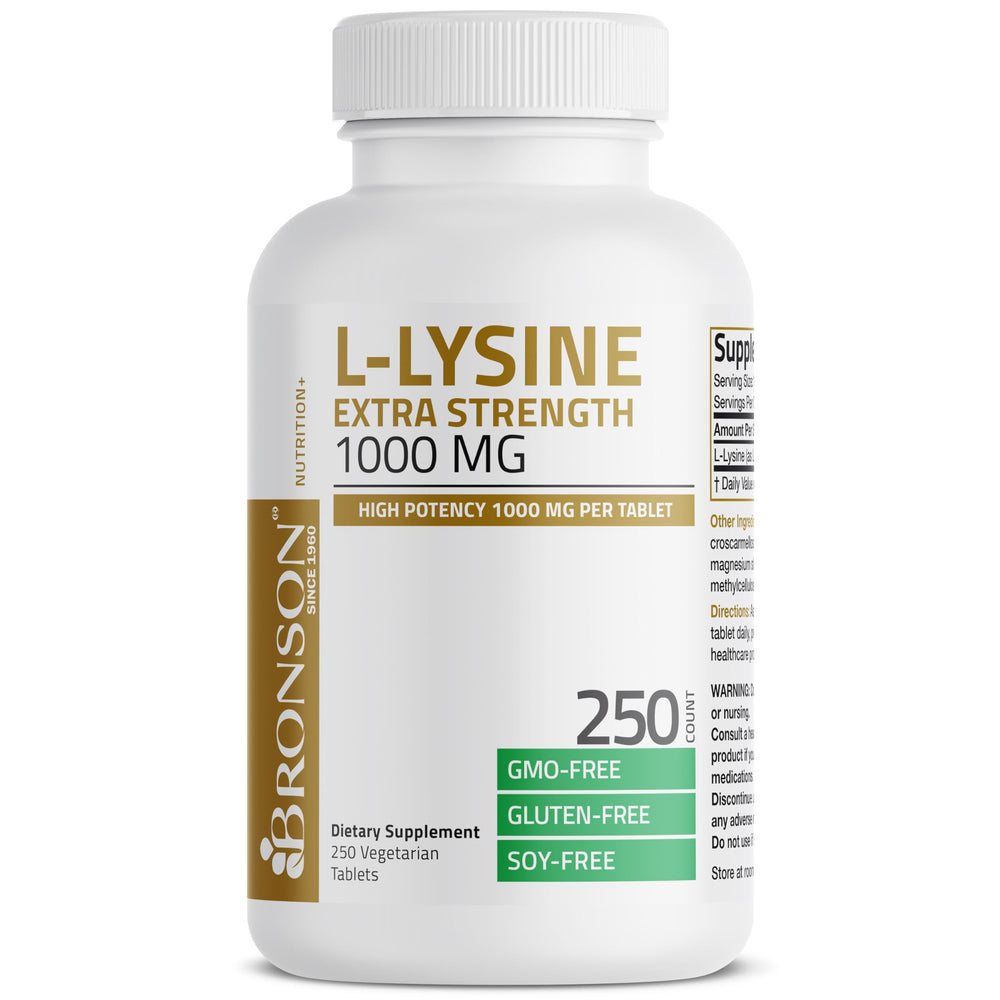 L-Lysine supports immune health and collagen synthesis