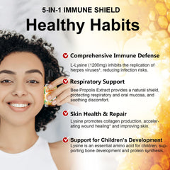 L-Lysine liquid drops for kids and women (2 oz)