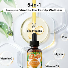 Lysine supplement with zinc and Vitamin D3 for immune support