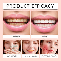 Smiling person showcasing clean radiant teeth