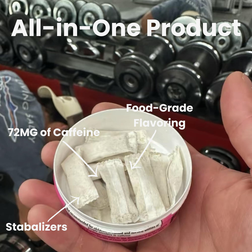 LyvWel guarana extract detail, no nicotine energy option for on-the-go.