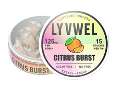 LyvWel sugar-free energy pouch promotes clean energy without crash.