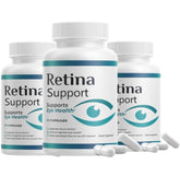 M B RetinaSupport Pack 3 bottle with VisionClear eye supplement capsules
