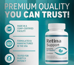 M B RetinaSupport Pack 3 packaging with VisionClear label