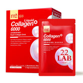 Front view of m2 Liquid Collagen Drink 8-pack pouch