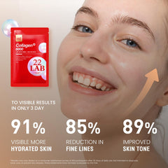 Ingredients panel of m2 Liquid Collagen Drink