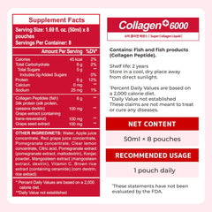 No added sugar label on m2 Liquid Collagen Drink