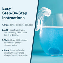 Aligner and night guard cleaner in case