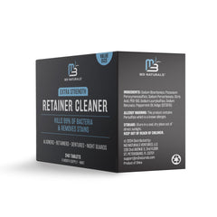 Invisalign and mouth guard cleaning with M3 Naturals