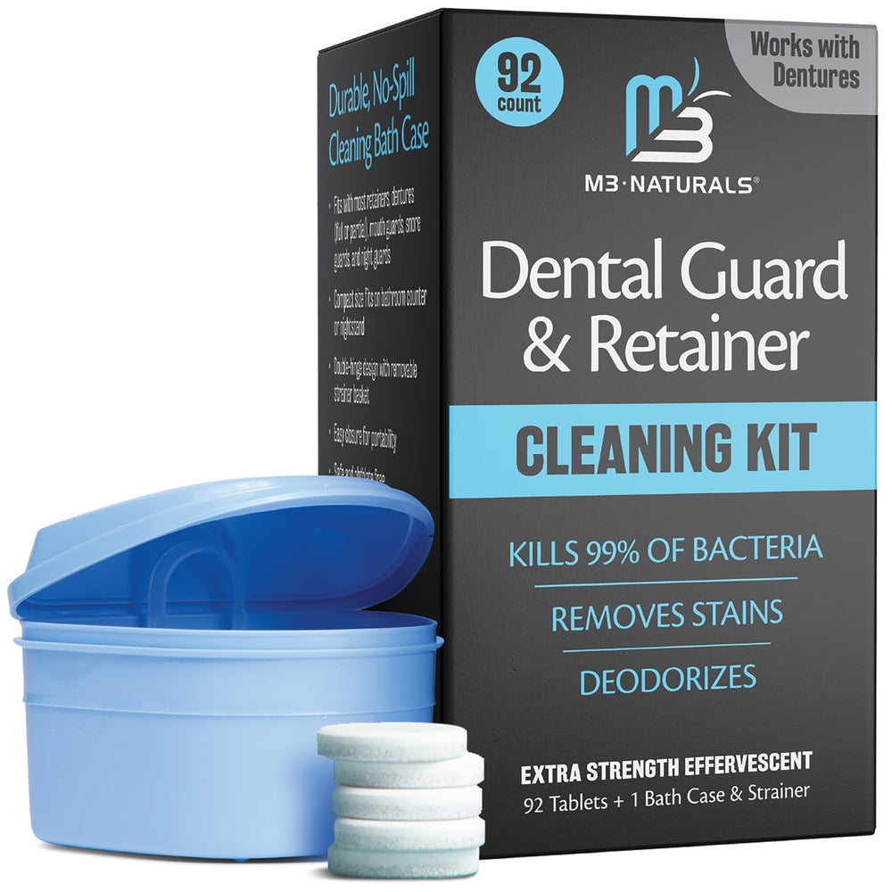 M3 Naturals Retainer Cleaner and Soak Container – hero image